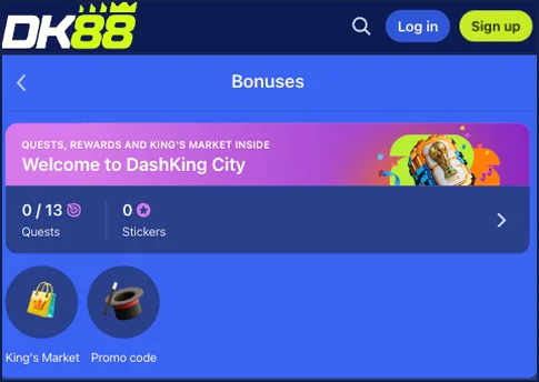 DashKing88 Casino bonus and rewards market