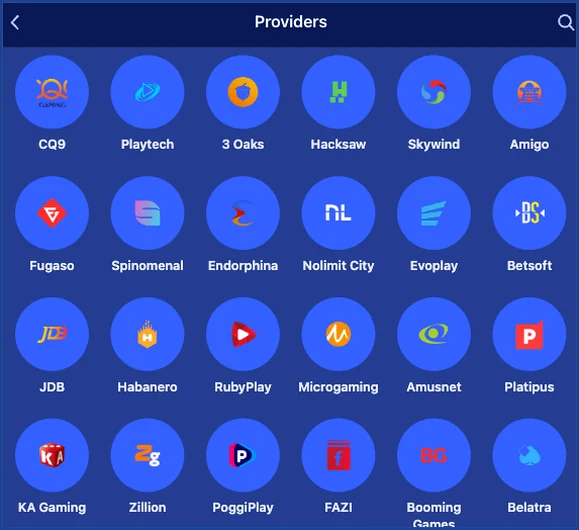 DashKing88 Casino software providers
